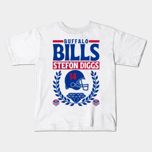 Buffalo Bills Stefon Diggs 14 Edition 3 Kids T-Shirt